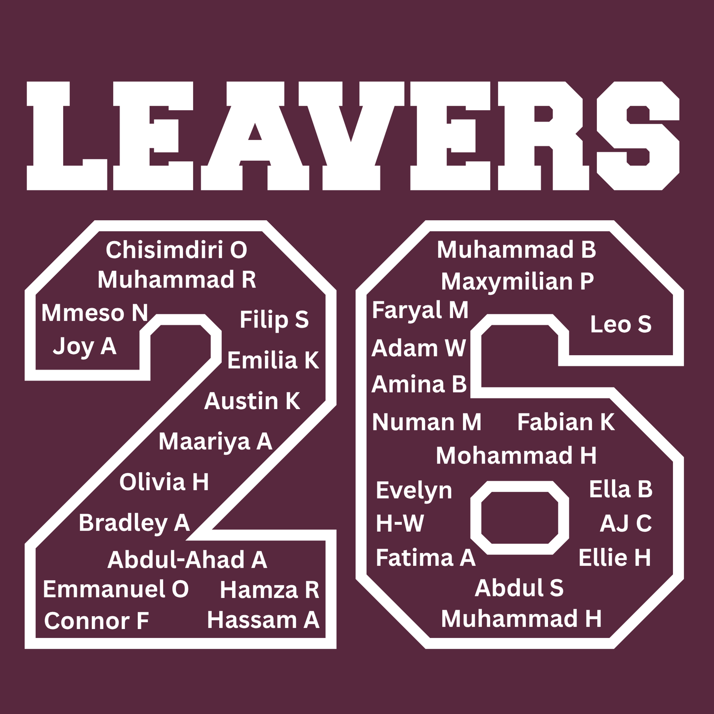 St Marie's Primary Leavers Hoodies 2026