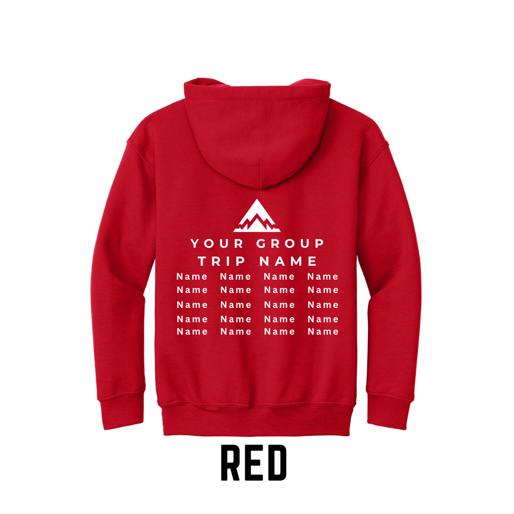 Ski Trip Hoodies for High Schools, Universities and Clubs