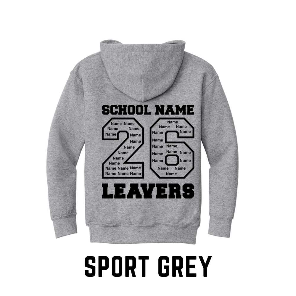 2026 Leavers Hoodies (Ages 5 to 14+)