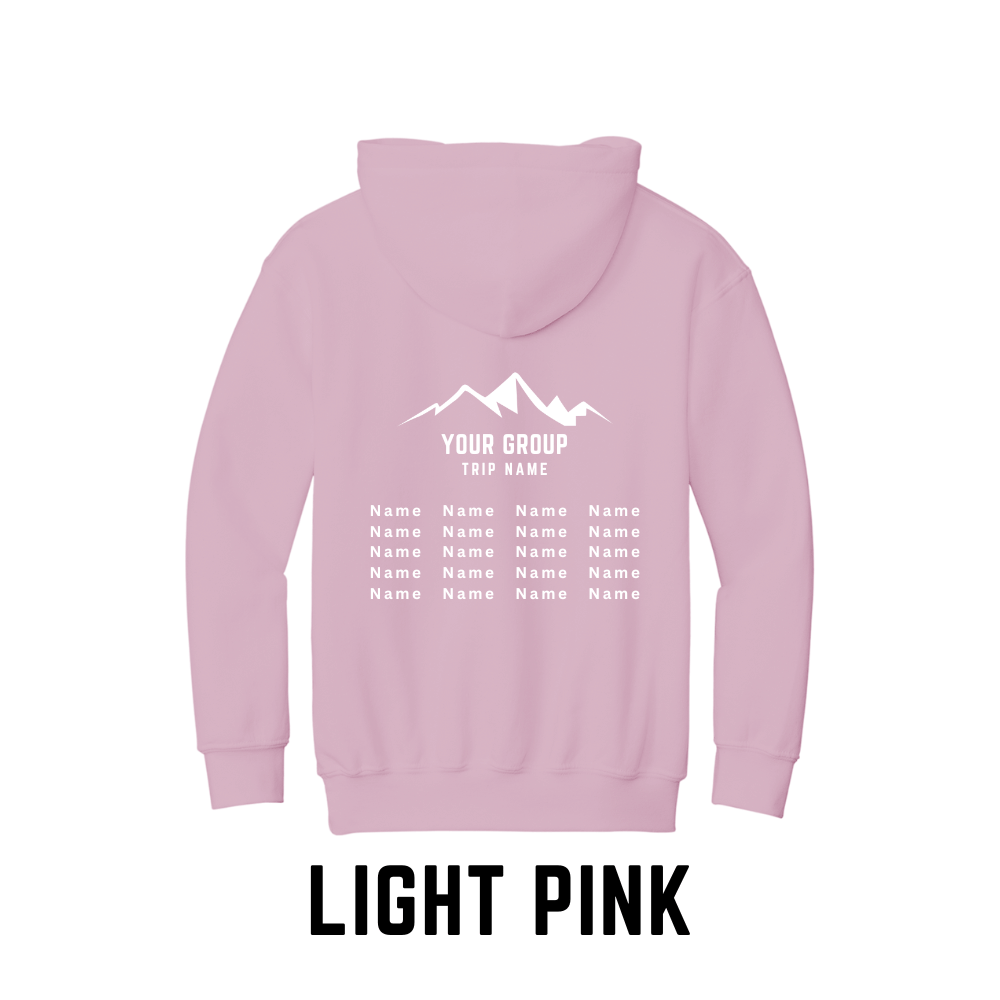 Ski Trip Hoodies for High Schools, Universities and Clubs