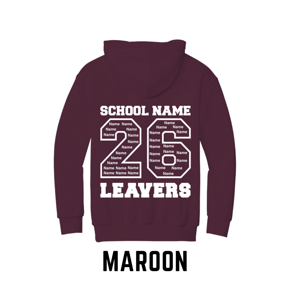 2026 Leavers Hoodies (Ages 5 to 14+)