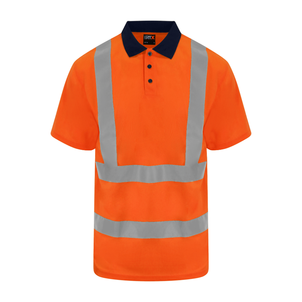 PRO RTX High Visibility Workwear Short Sleeve Polo RX710