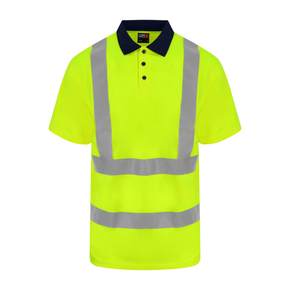 PRO RTX High Visibility Workwear Short Sleeve Polo RX710