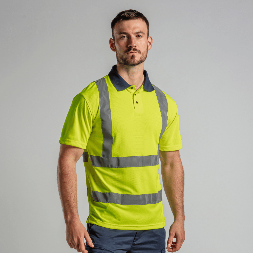 PRO RTX High Visibility Workwear Short Sleeve Polo RX710