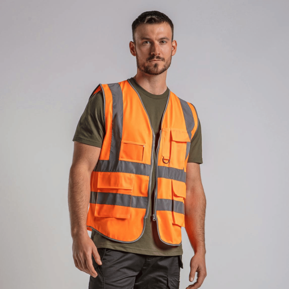 PRO RTX High Visibility Workwear RX705 Executive Waistcoat