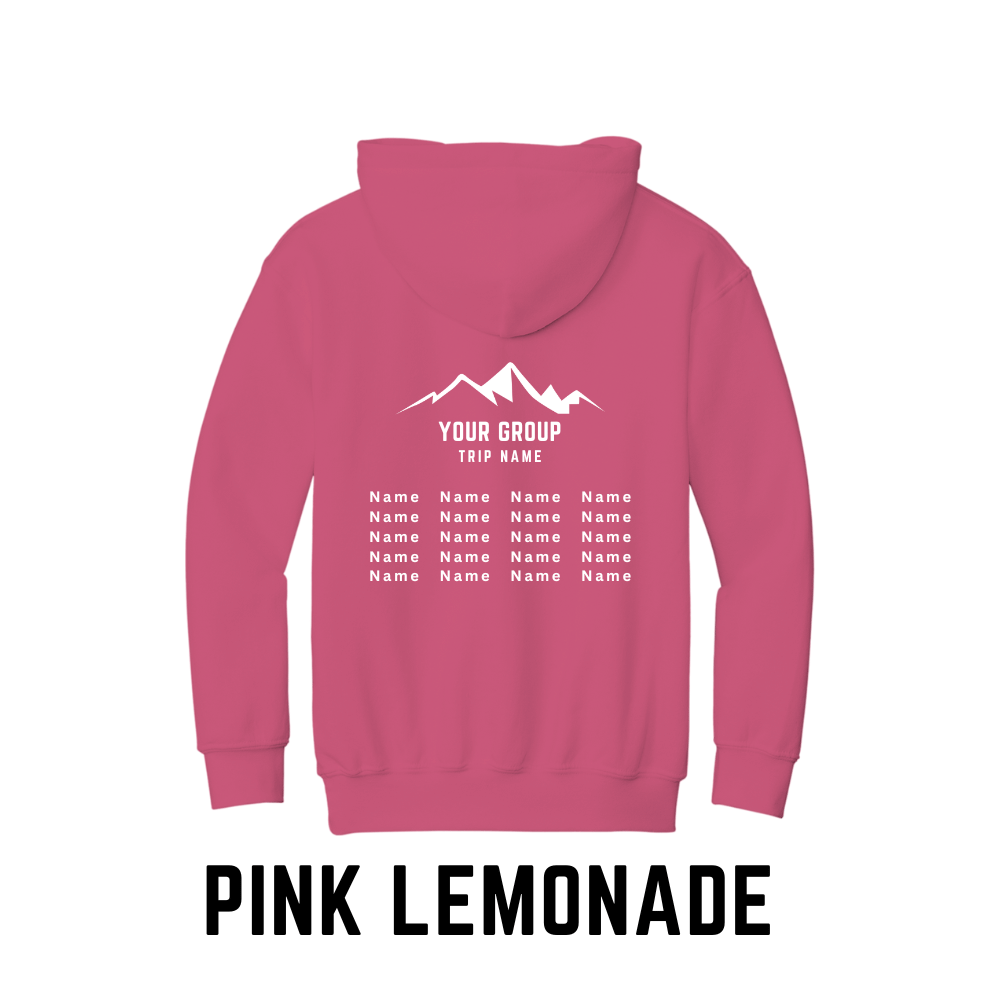 Ski Trip Hoodies for High Schools, Universities and Clubs