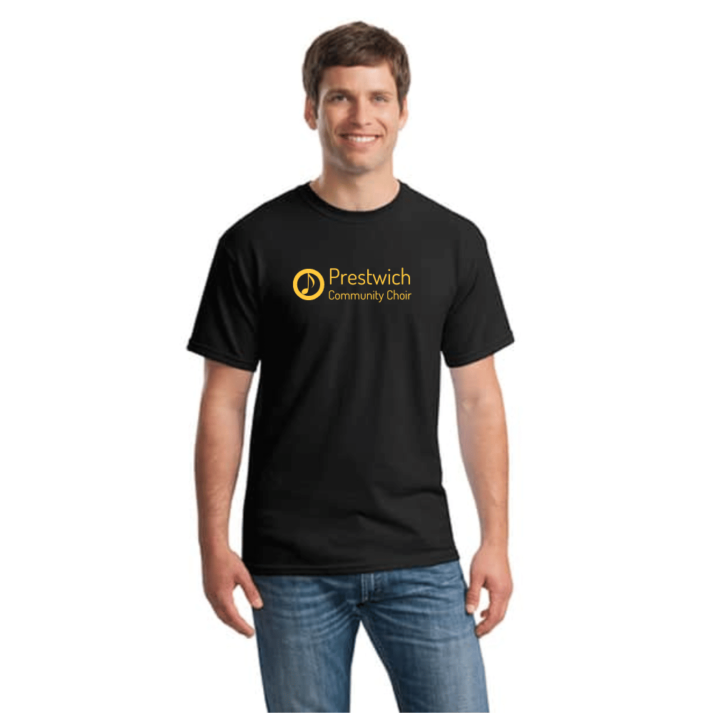 Prestwich Choir Short Sleeve Crew Neck Adult Cotton T-Shirt