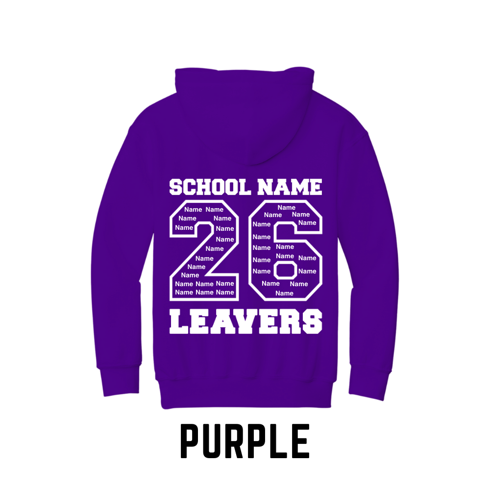 2026 Leavers Hoodies (Ages 5 to 14+)