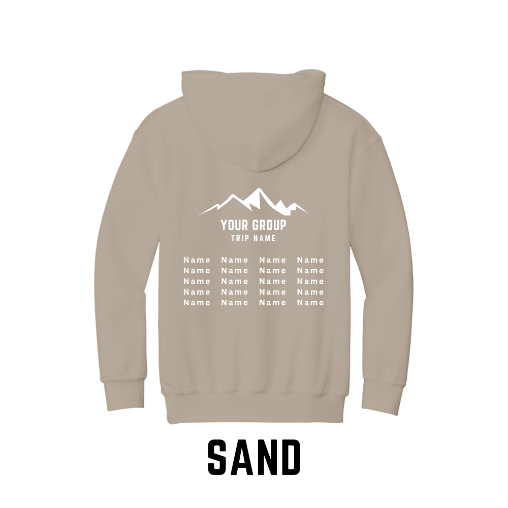 Ski Trip Hoodies for High Schools, Universities and Clubs