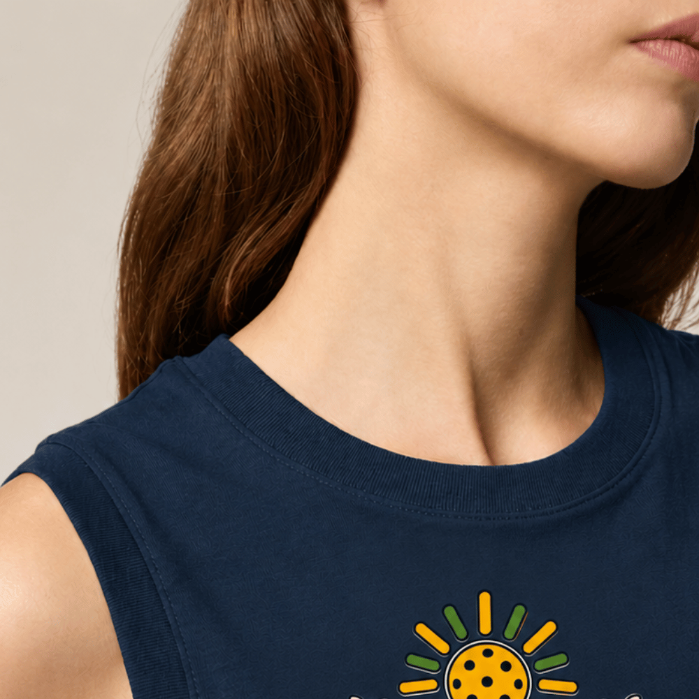 Stella Mia Manchester North Pickleball Club Tank Top in Navy