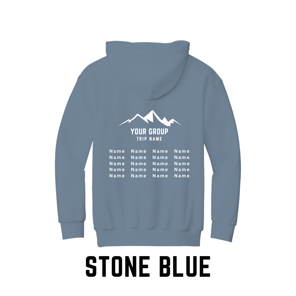 Ski Trip Hoodies for High Schools, Universities and Clubs
