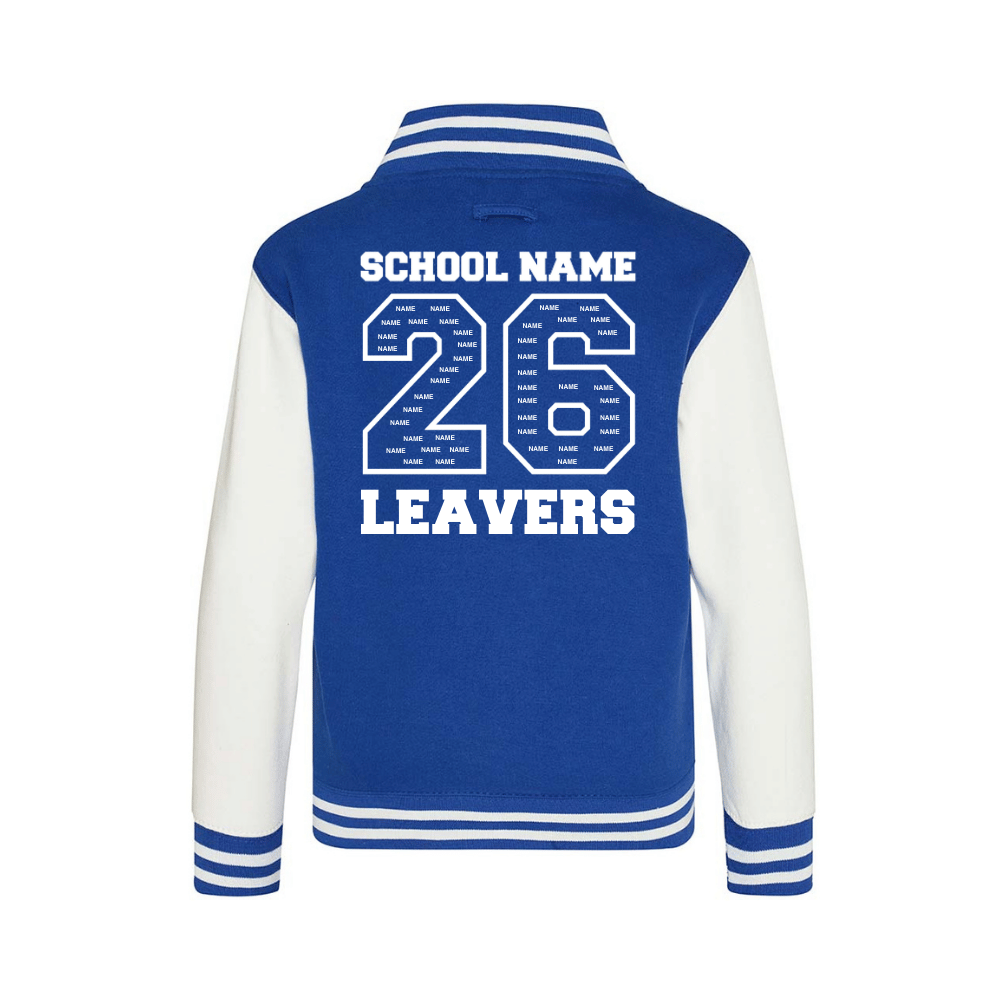 School Leavers Varsity Jacket