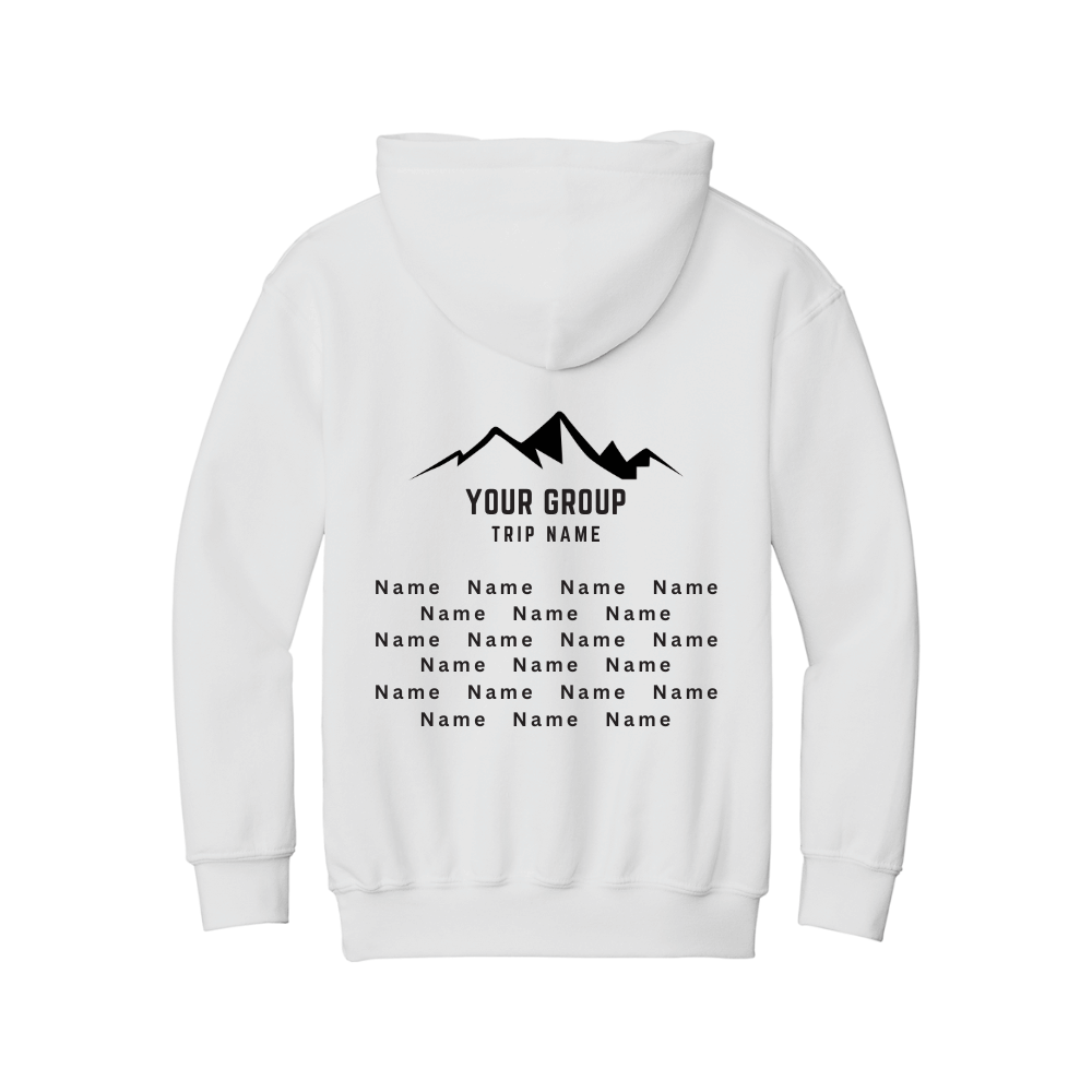 Ski Trip Hoodies for High Schools, Universities and Clubs