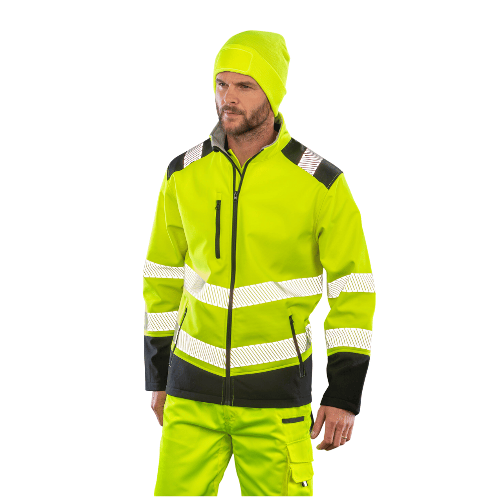 Printable Ripstop Safety Softshell Result R476X