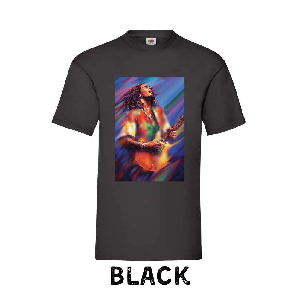 Bob Marley Guitar T-Shirt