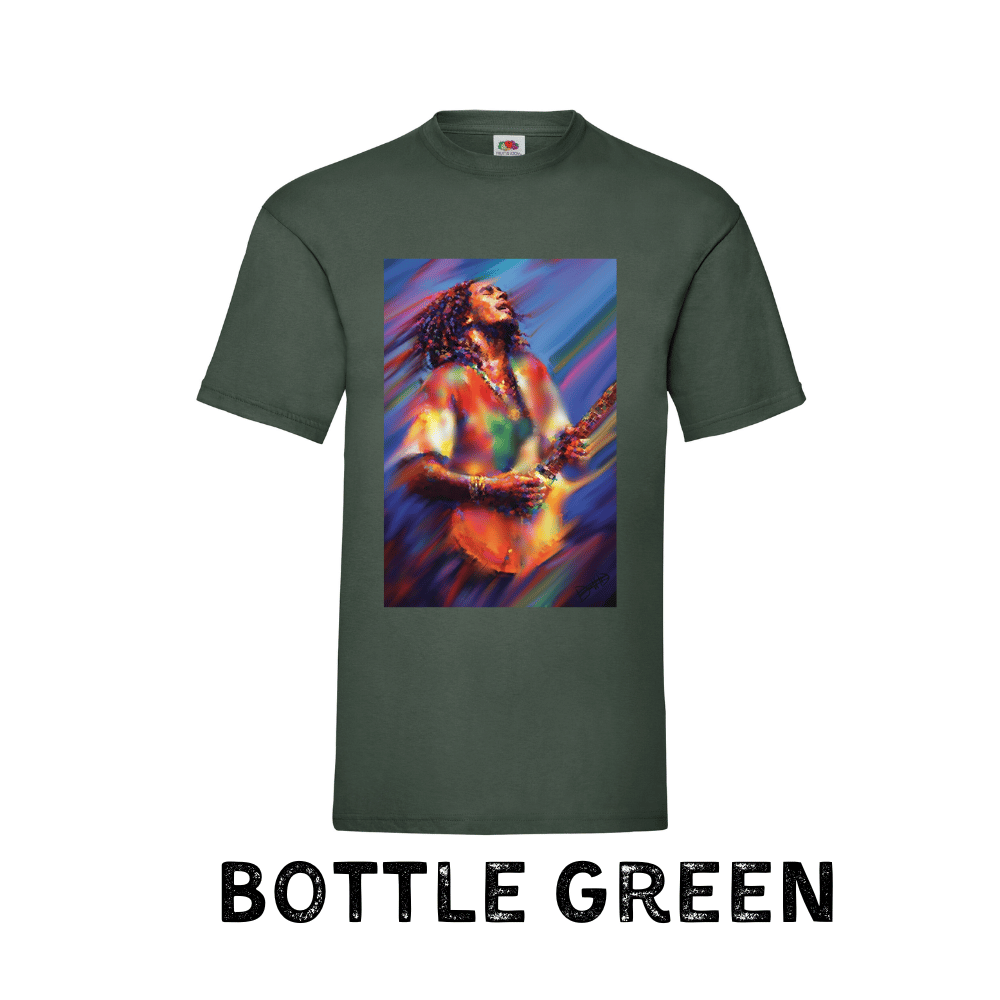 Bob Marley Guitar T-Shirt
