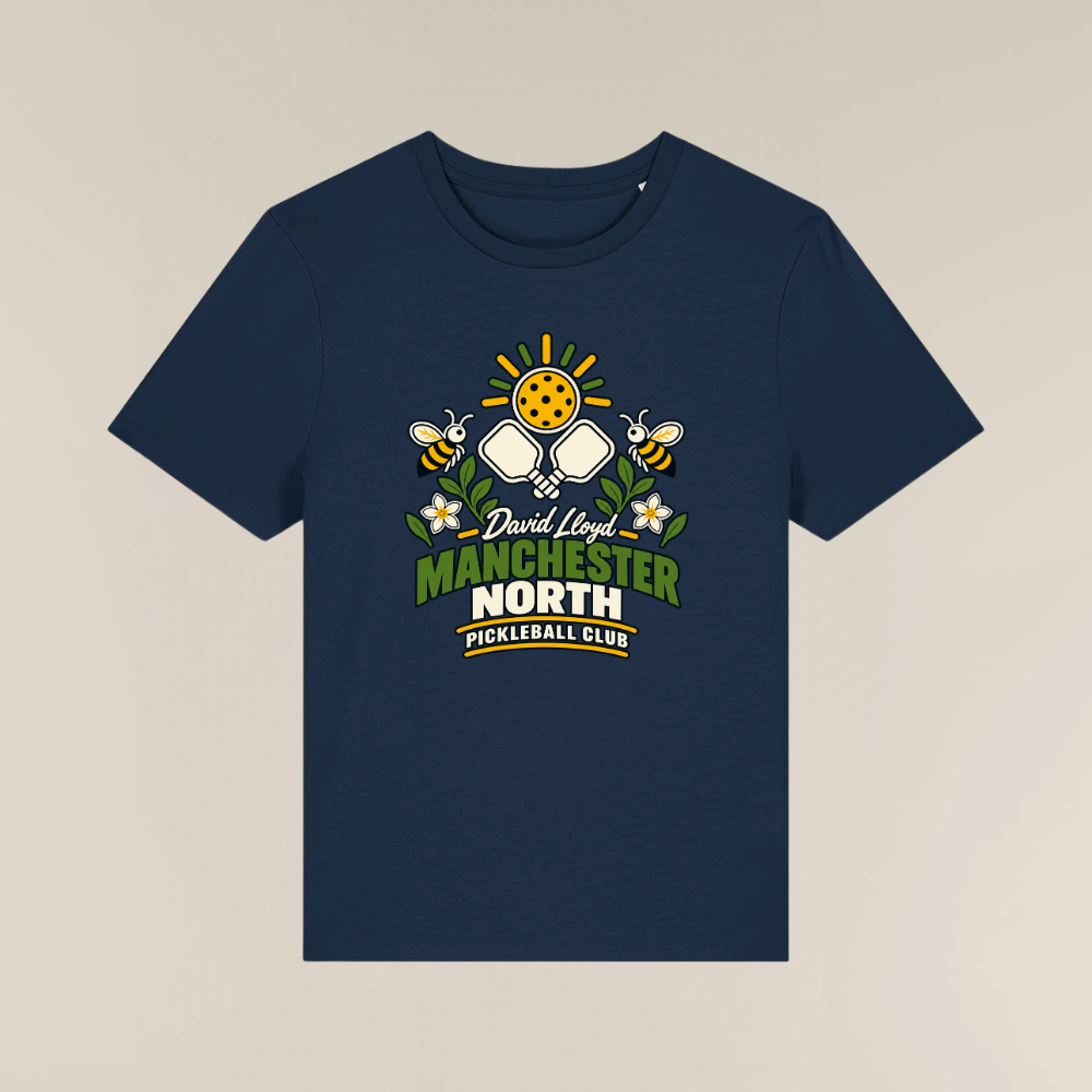 Manchester North Pickleball Women’s Stella Ella Fitted T-Shirt