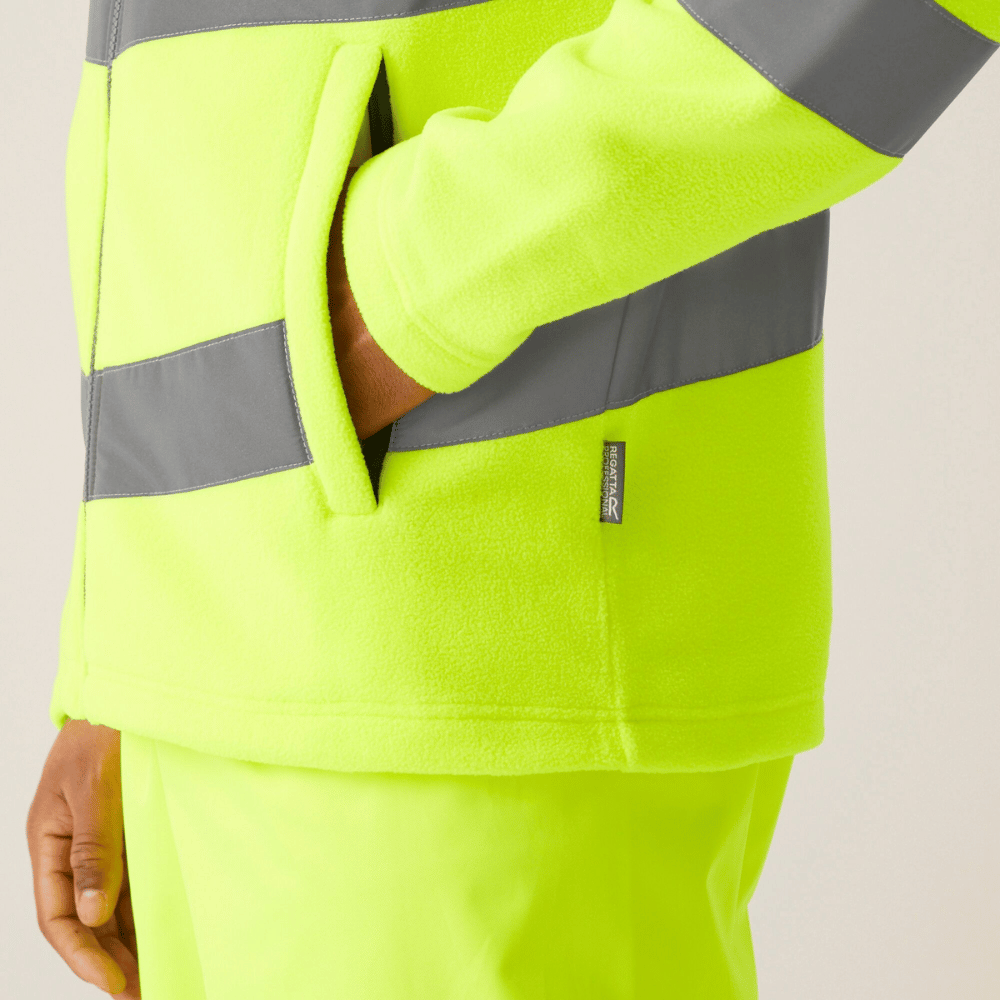 Regatta Men's Hi-Vis Pro Contract Thor Fleece TRF648