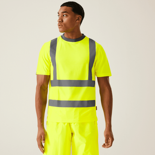 Regatta Men's Hi-Vis Pro Contract T-Shirt TRS270