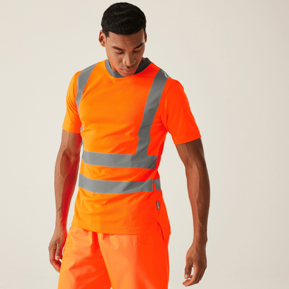 Regatta Men's Hi-Vis Pro Contract T-Shirt TRS270