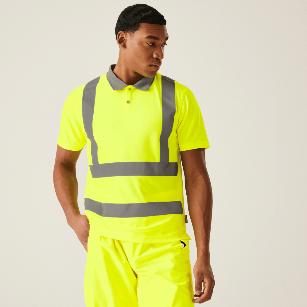 Regatta Men's Hi-Vis Pro Contract Polo TRS271