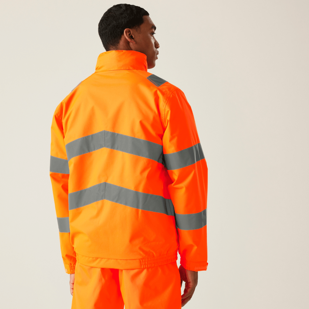 Regatta Men's Hi-Vis Pro Contract Dover Jacket TRW457