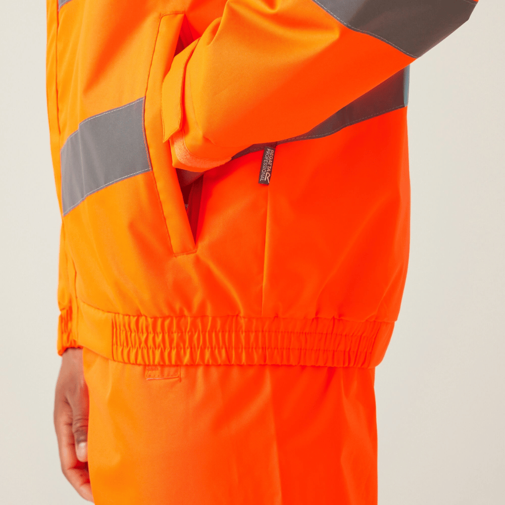 Regatta Men's Hi-Vis Pro Contract Dover Jacket TRW457