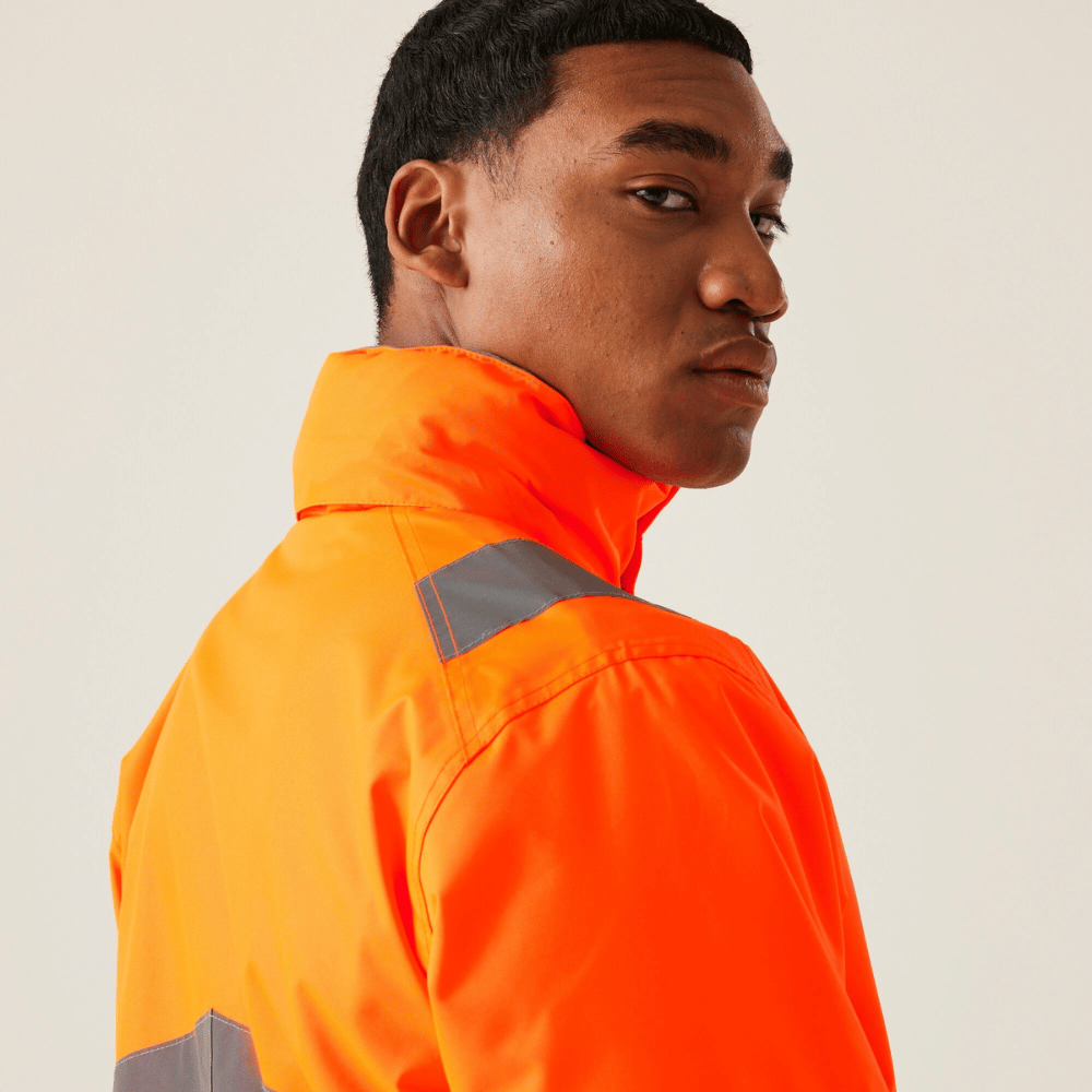 Regatta Men's Hi-Vis Pro Contract Dover Jacket TRW457