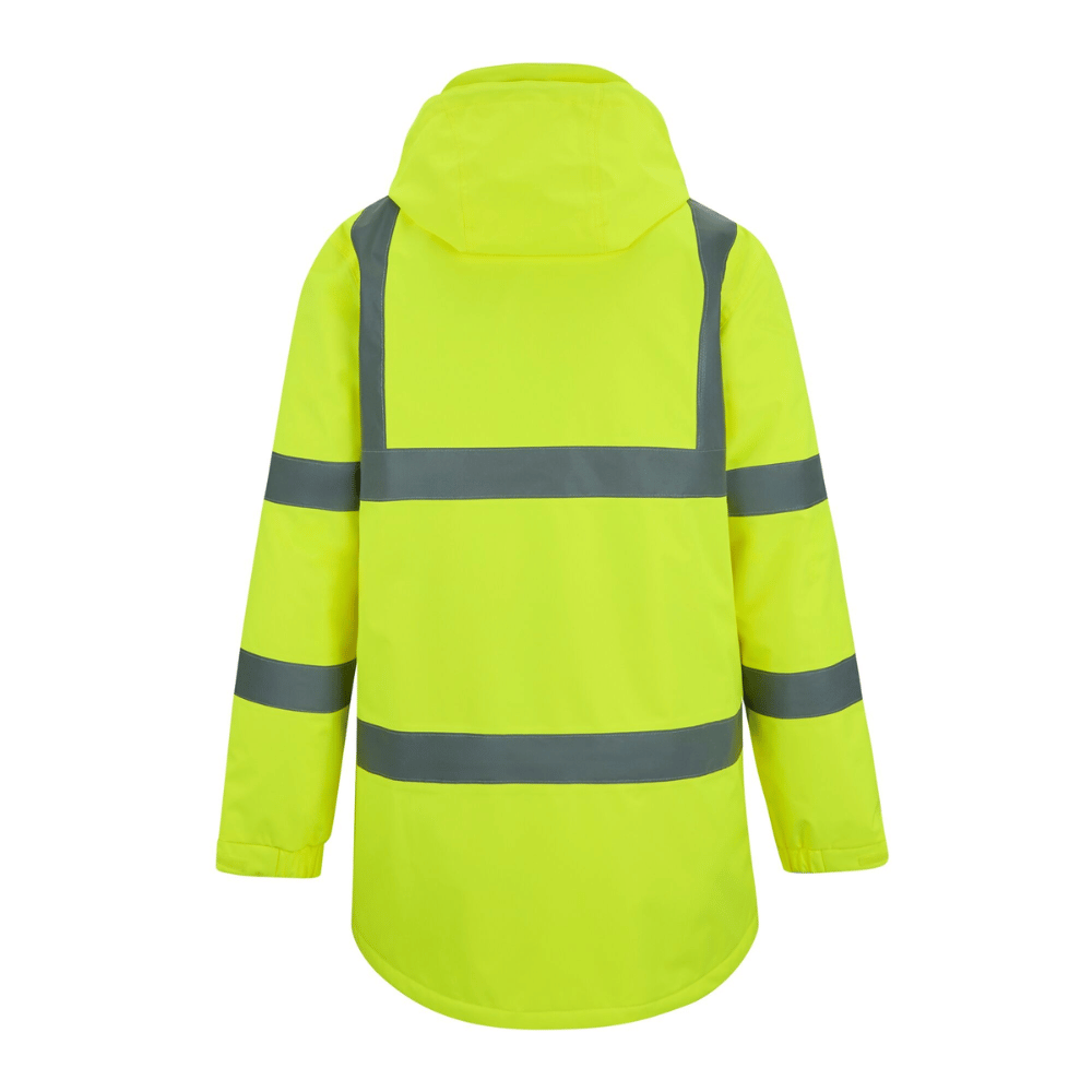 Regatta Men's Hi-Vis Pro Contract Dover Parka Jacket TRW600