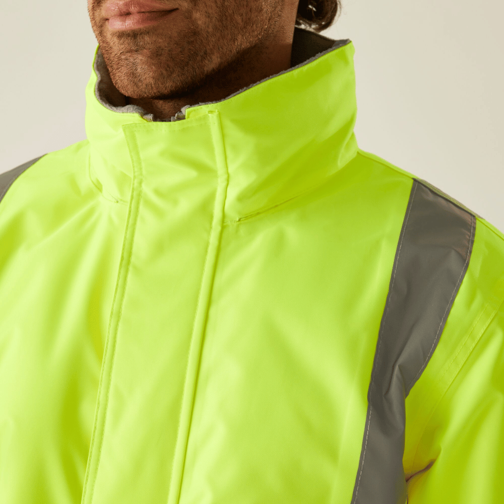 Regatta Men's Hi-Vis Pro Contract Dover Parka Jacket TRW600