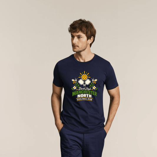 Manchester North Pickleball Club Unisex Creator 2.0 IConic T-Shirt Navy